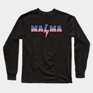 All American Mama - Mom 4th Of July Long Sleeve T-Shirt